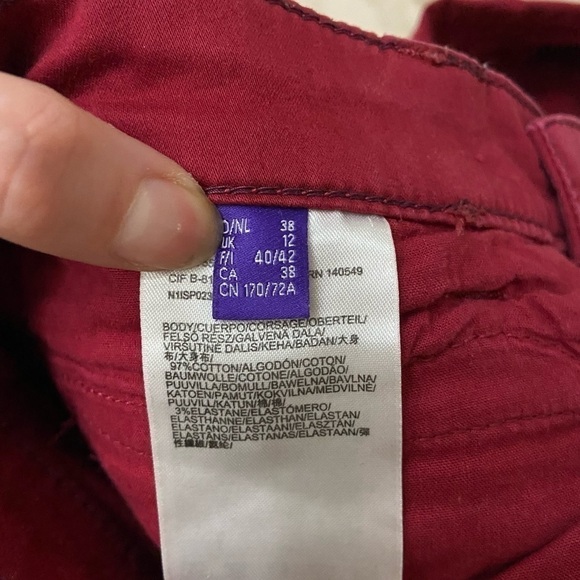 Mexx Red Pants Size 12 - Picture 2 of 5